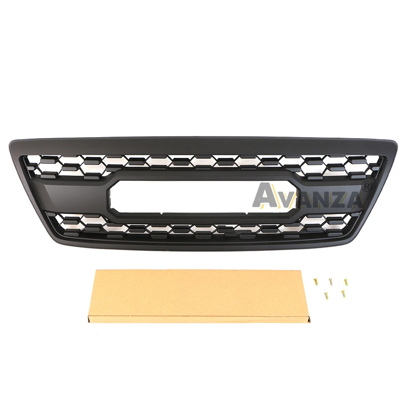 Front Grille With LED Light Fits For Lexus LX470 LX570 2003-2007 Racing Grill Auto Parts