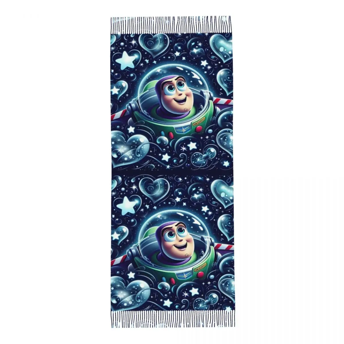 مخصص طباعة قصة لعبة الطنانة الخفيفة وشاح الرجال النساء الشتاء الدافئة الأوشحة الكرتون لطيف أنيمي شال التفاف