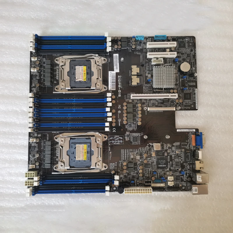 Original Workstation Motherboard Z10PR-D16 2011-3 DIMM*16 C612 Support E5 V3 V4 DDR4 100% Testing Before Shipment