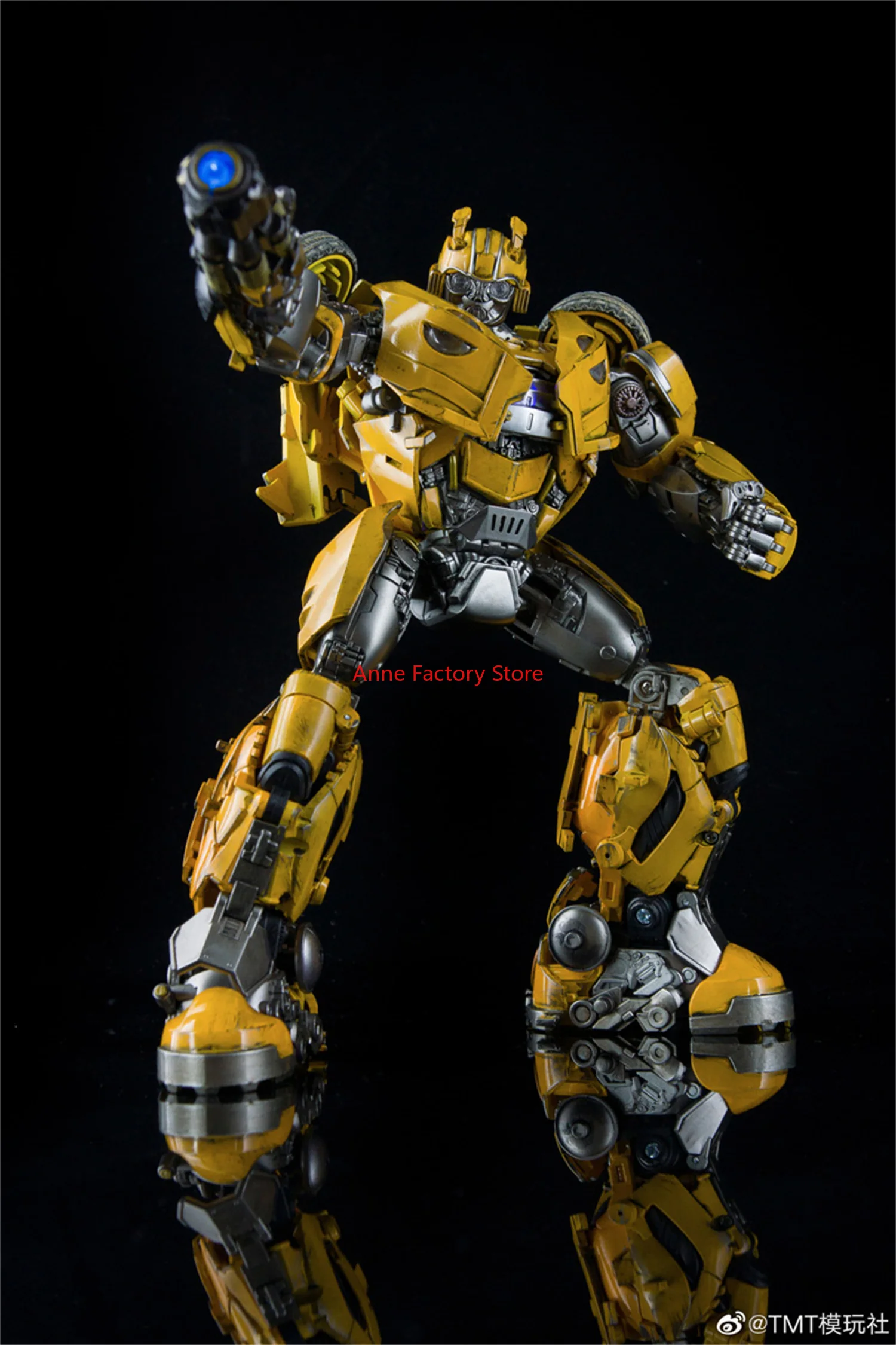 [NA STANIE] Transformacja TMT TMT01 BEE Powłoka Uszkodzeń Po Walkie Figurka Akcji Robot Skala 3A