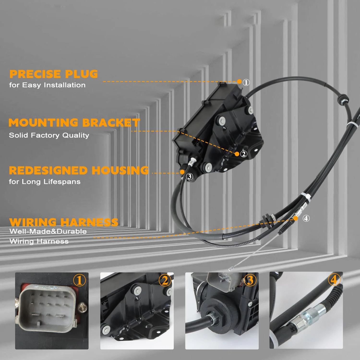 34436874220, 34436868514 3 cables Parking Brake Module Control Unit For BMW X5 X6 F15 F16 F85 F86
