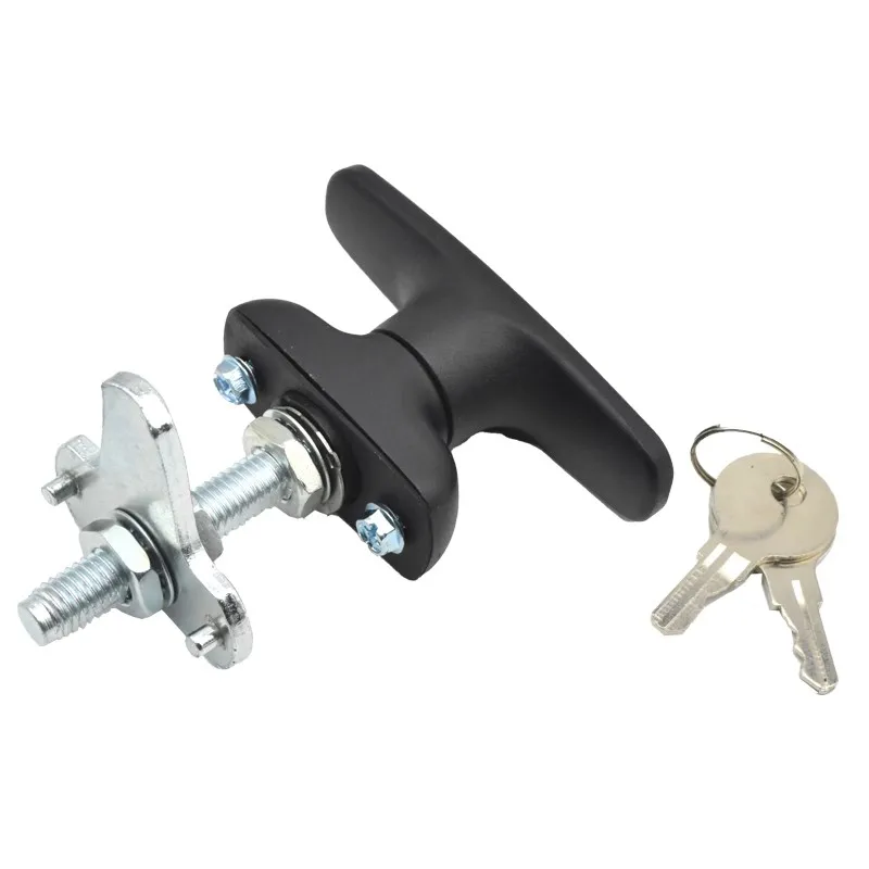 T-style Power Control Cabinet Knob Lock Mailbox Switch Box Industry Intelligent Distribution Case Door Handle Hardware