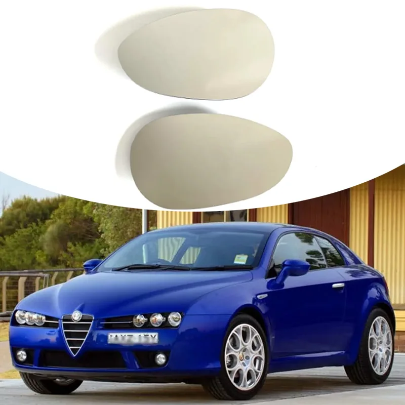 

Suitable for 06-10 α coefficient Romeo Brera Spider reversing lens heated rearview lens