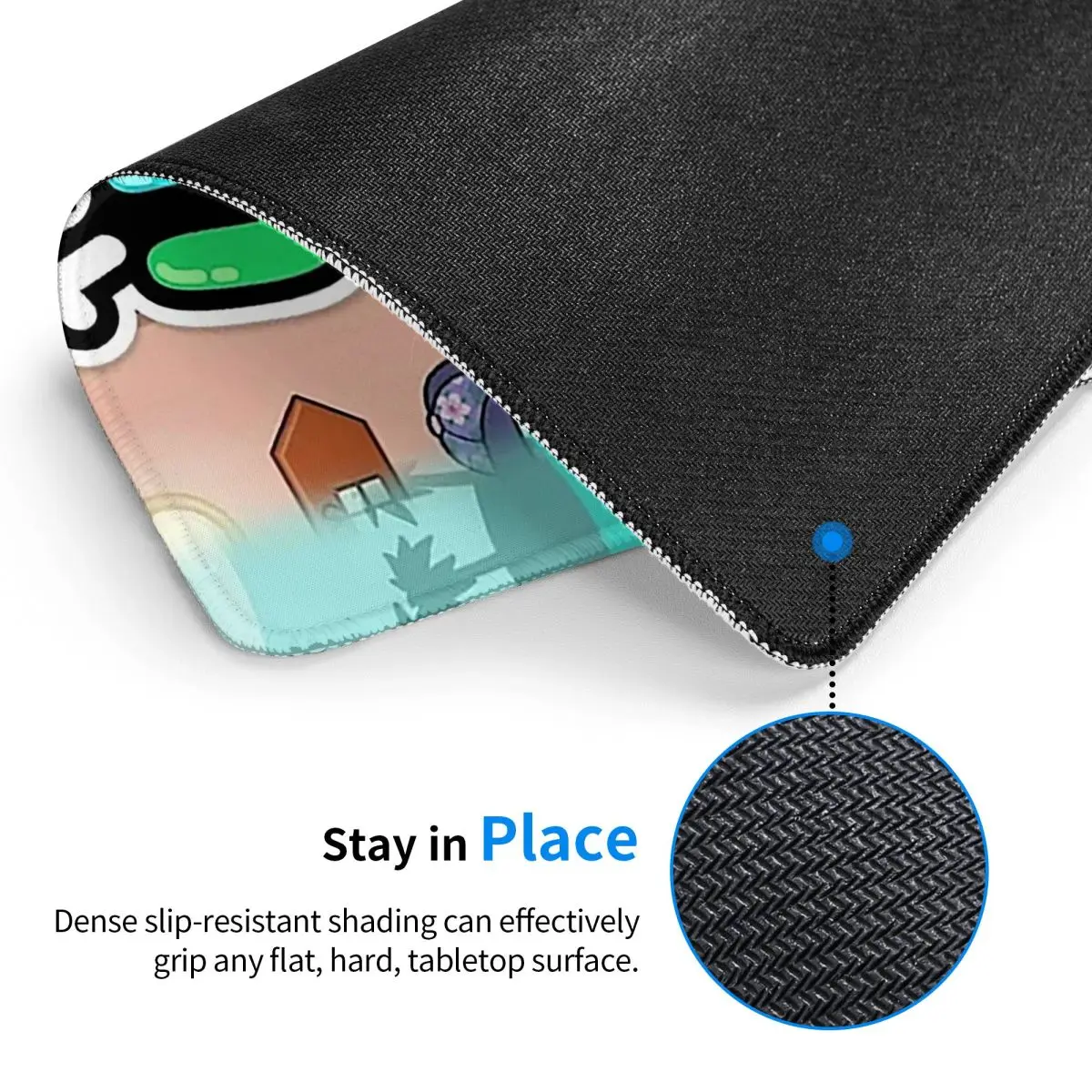 Toca Life Box Toca Boca Cute Game Multi-size Mouse Pad Computer Keyboard Mouse Mat Gaming PC Laptop Desk Mat Table Mats