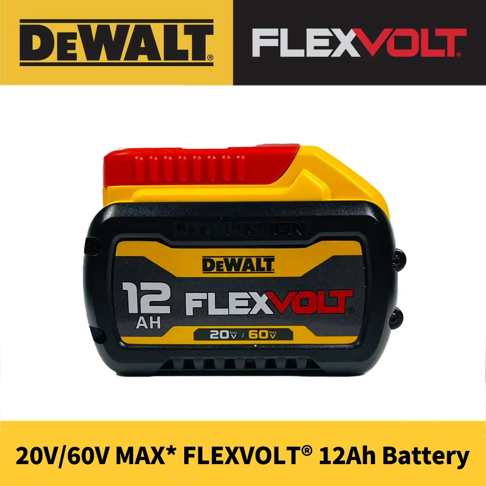 Batería FLEXVOLT para Dewalt DCB612 20V/60V Max 12Ah reemplazo recargable de iones de litio para Kit de herramientas eléctricas inalámbricas