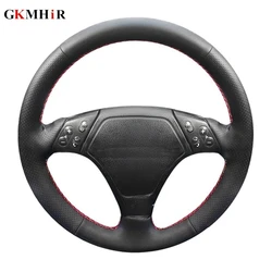 DIY Black Steering Wheel Cover Soft Artificial Leather Car Steering Wheel Cover for BMW E36 E46 E39