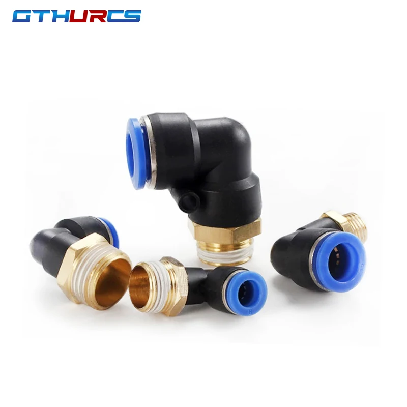 5/10/20 Pcs PL Pneumatic Quick Connector Thread Female Air Fitting 4 6 8 10mm Hose Tube Pipe 1/8