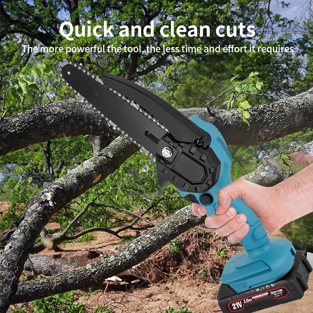 منشار كهربائي صغير 4/6 بوصة مع منشار كهربائي صغير محمول باليد لبطارية ماكيتا 21 فولت (بدون بطارية)