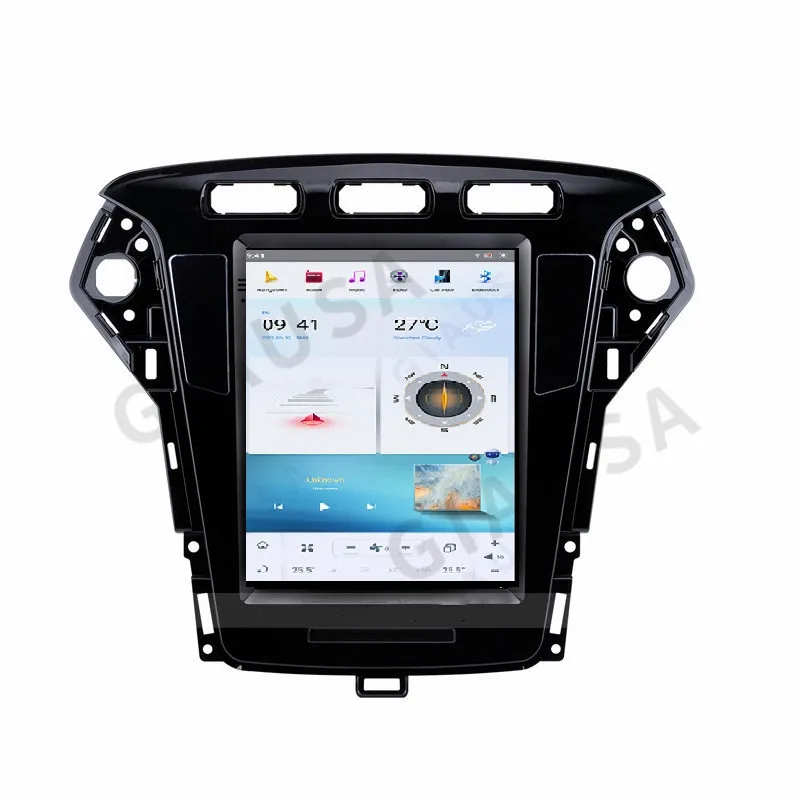 

For Ford Mondeo 4 MK4 2011-2013 10.4" Snapdragon 665 Android 12Tesla Style Car Radio Multimedia Video Player GPS Navigation 128G