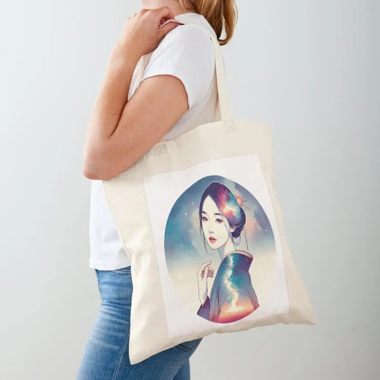 

Girl of the Galaxies version 2 Tote Bag bags for women Canvas shoulder bag Shopper bag canvas tote