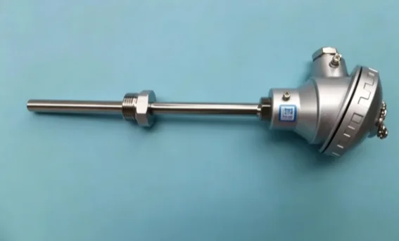 Mechanical parts temperature sensing rod for dyeing and finishing machinery PT100 temperature probe dual PT100 sensor 3/4PT