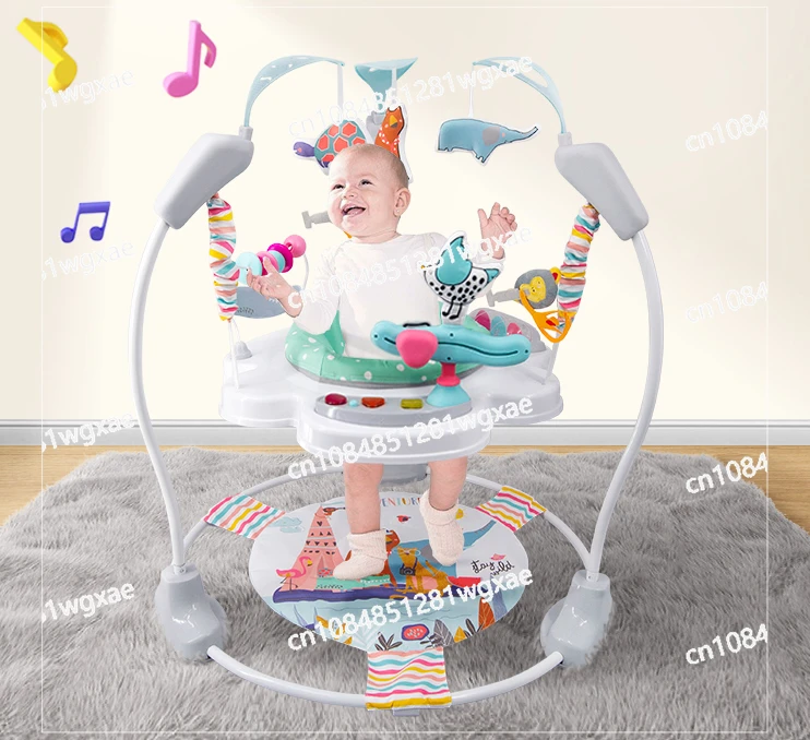 Headliner Activity Center Plastic Children\'s Pullover O Chair Baby Pullover Pants with Music