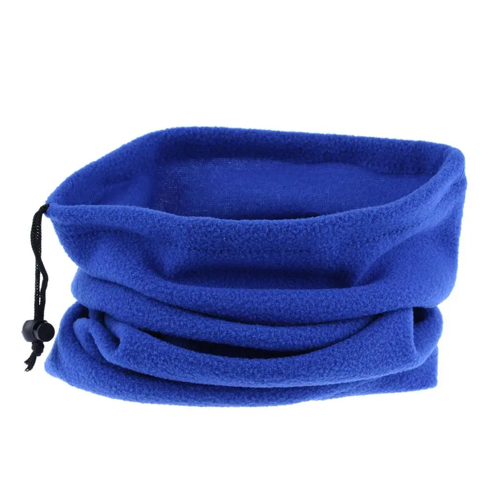 Polar Fleece Neck Warmer Snood Scarf Hat Unisex Thermal Ski Wear Snowboard