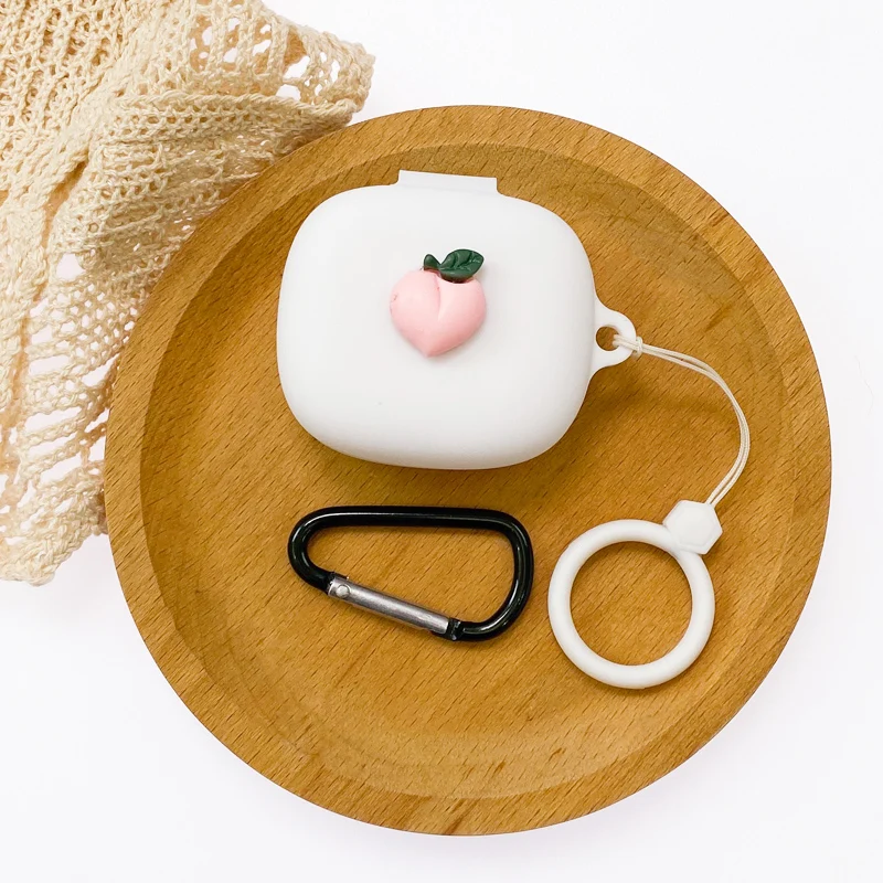 Caso dos desenhos animados para soundcore life note 3 caso anel de silicone anti-gota proteger bluetooth caixa de fone de ouvido acessórios capa