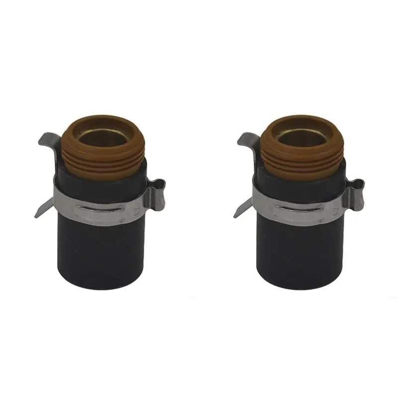 75STO-2X 220953 Ohmic Retaining Cap For PMX 45XP, 65, 85, 105 Plasma Cutting Torch - Black Polymer