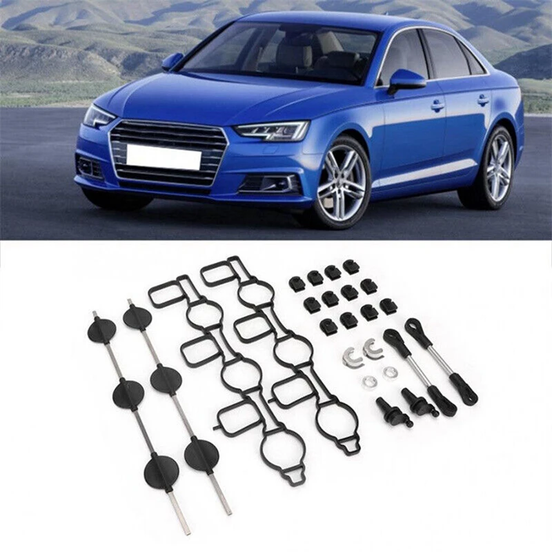 Inlet Intake Manifold Swirl Flaps Repair Set 059129711CK For  A4 A5 A6 A7 A8 Q5 Q7 VW TOUAREG 059129712 059129712BQ