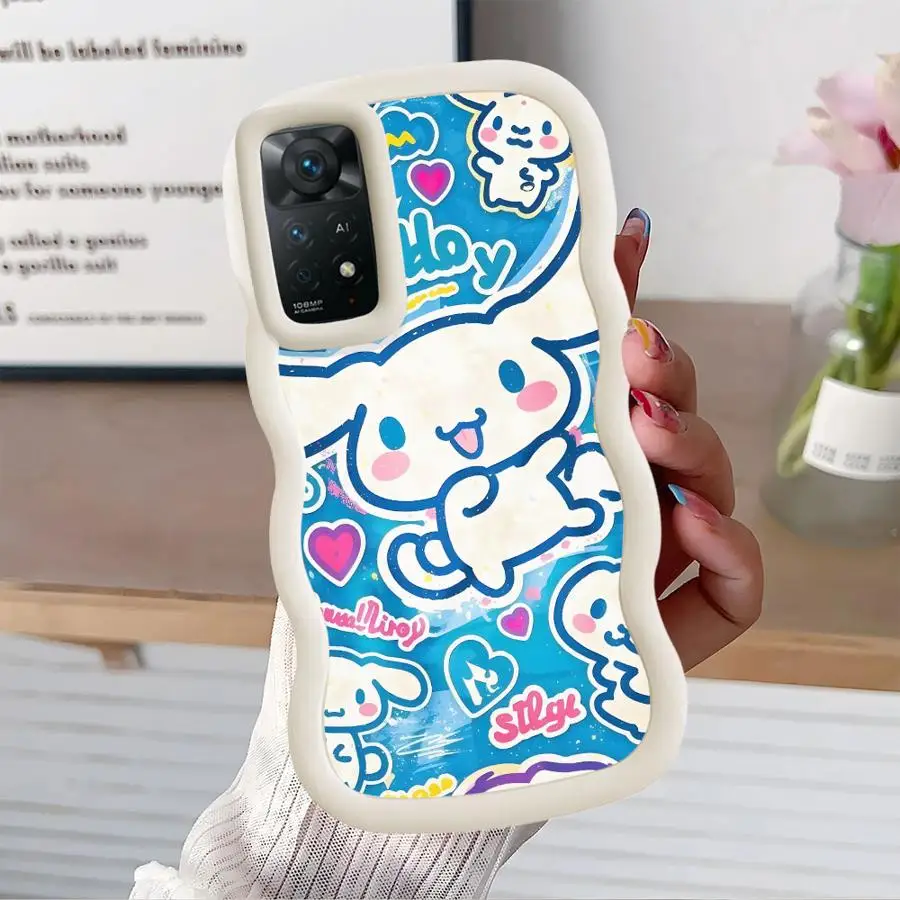 حافظة لهاتف Xiaomi Redmi Note 12 14 Pro 10S 11 8 9S 9 13 Pro Plus 10 Cinnamoroll Sanrio #1