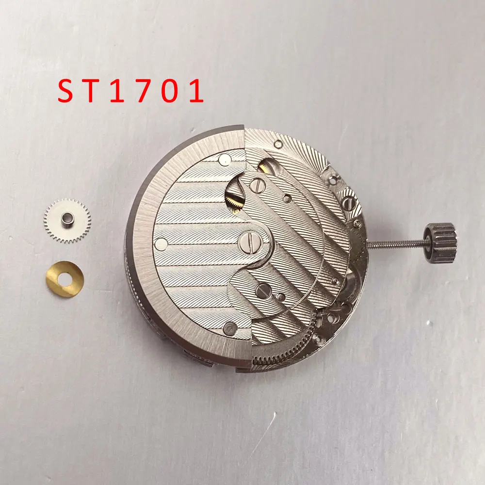 High Accuracy Quality ST1701 Mechanical Automatic Watch Movement Replacement For Men New Watch Parts