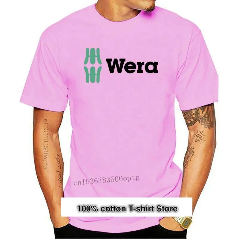 

Wera Tools-camisetas negras para hombre, S-3XL gris