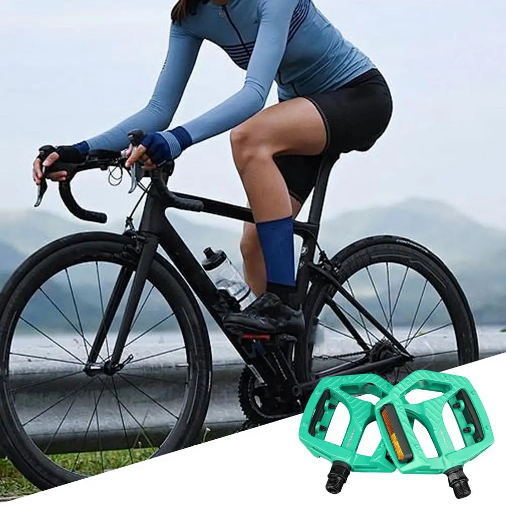 1 Pair Bicycle Pedals With Sealed Bearings Hollow Design Non-Slip Universal Threaded Port MTB Pedals Cycling Accessories 자전거 페달