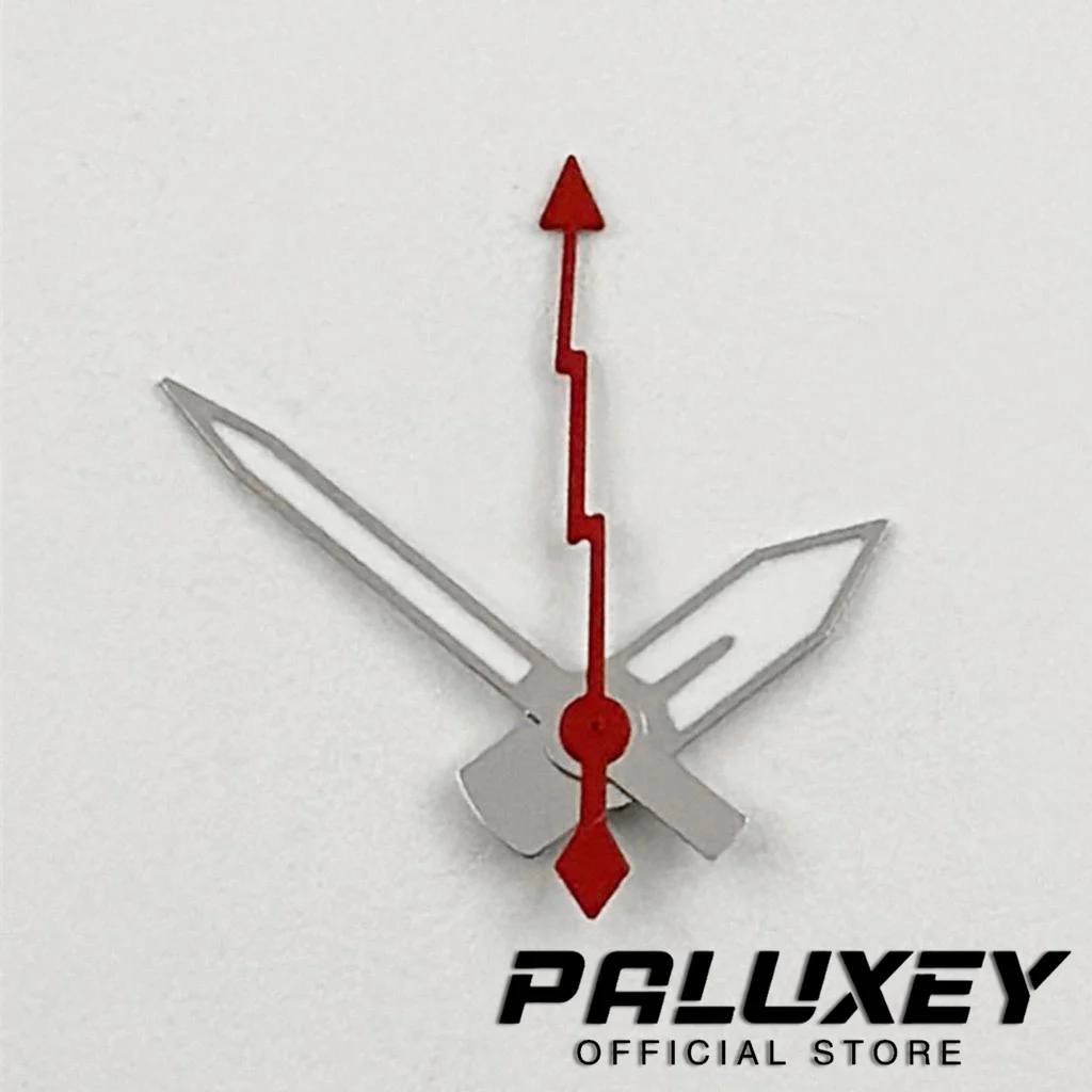 C3 зеленый светящийся запасной аксессуар запчасти подходит для NH35 NH36 NH38 NH39 NH70 механизм часы указатели молния секундные стрелки