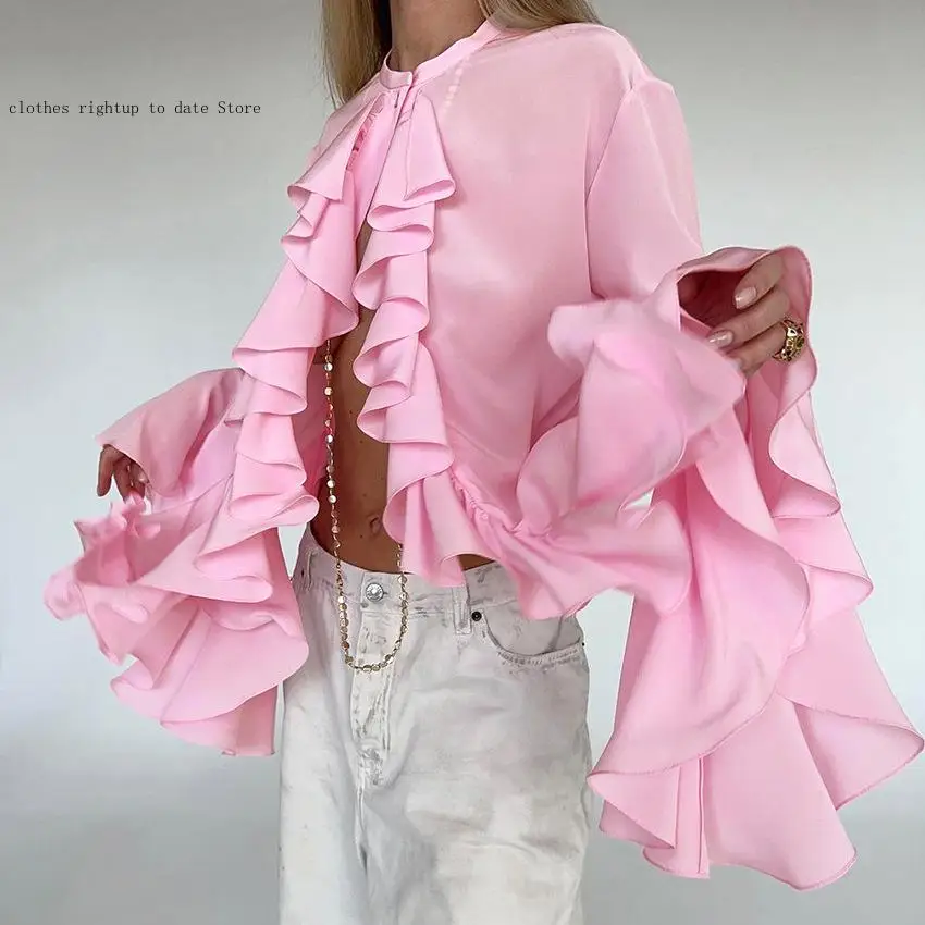 Design Inspired Long Sleeved Shirt with Autumn and Winter Temperament High-End Cardigan for Women In Europe and America
