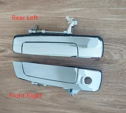 Exterior Door Handle for mitsubishi Lancer galant 1994-2004 chrome Smooth front and rear left and rihgt