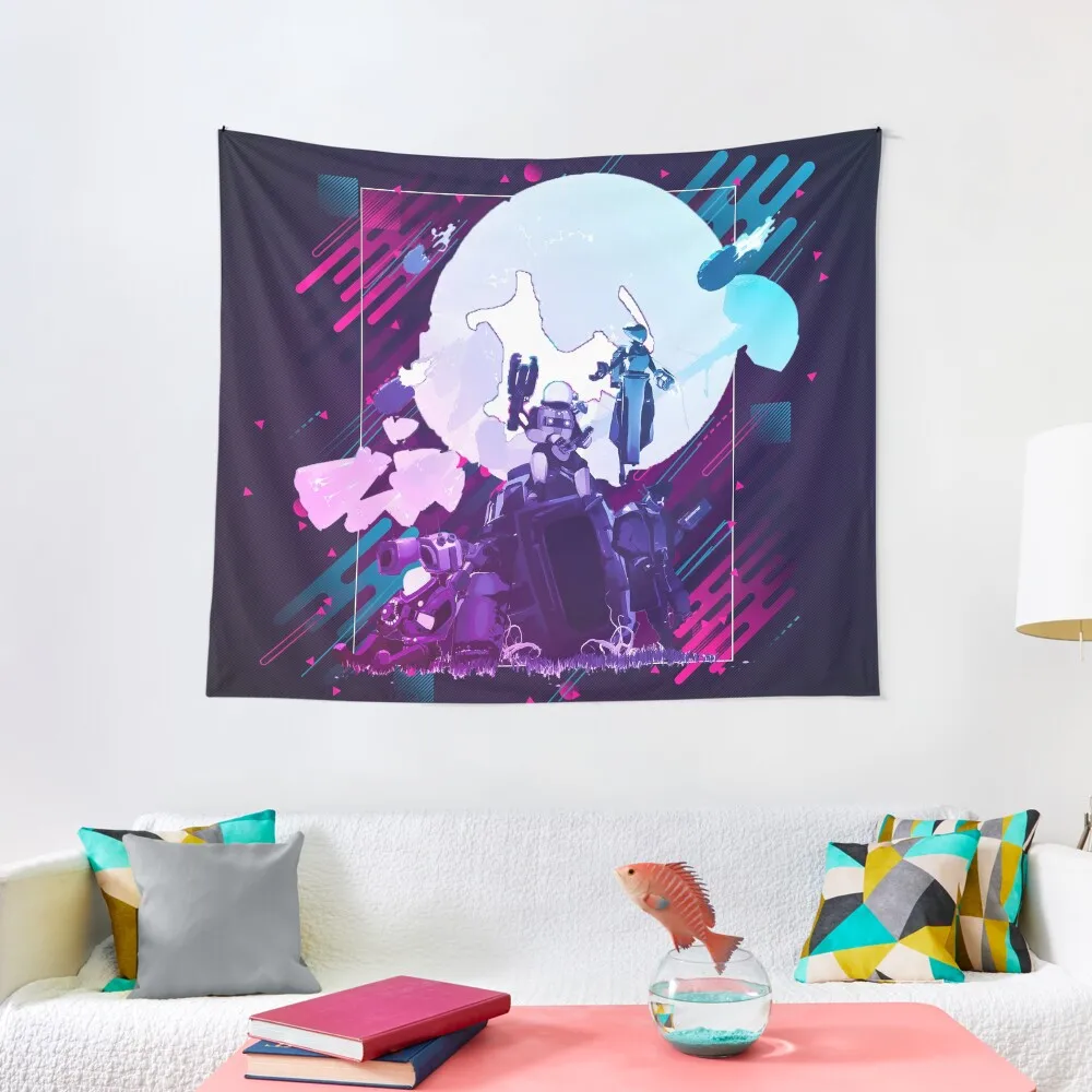 

Risk of Rain 2 Modern Graphic Design Tapestry Wallpapers Home Decor Wall Mural Bedroom Decor Aesthetic Tapestry