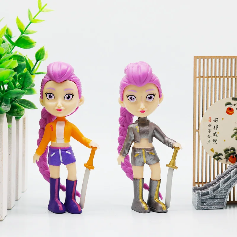 Anime Kpop Devil Hunter Blind Box Rumi Mira Zoey Sussy Doll Doll Decorazione del desktop Scatola misteriosa Regalo di compleanno di Natale