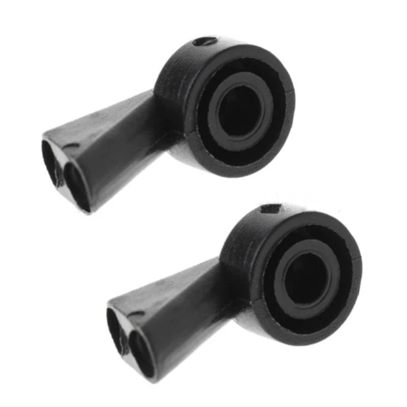 

JU64 1 Pair Windshield Washer Hood Nozzle Sprayer for Vehicle Replaces 8K9955985A 4G9955985 Automotive Accessories