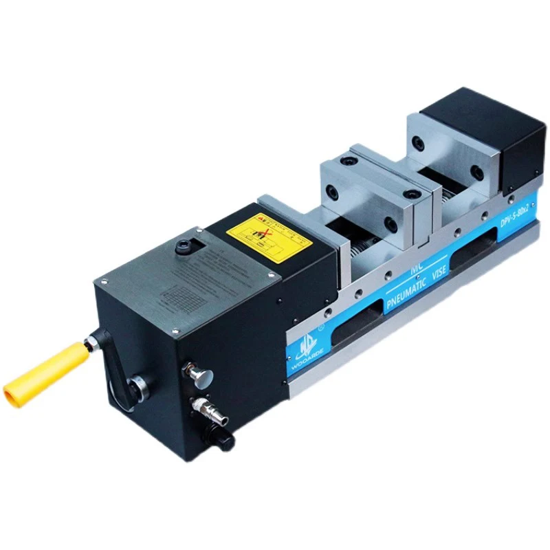 5-inch/6-inch pneumatic double-switch hydraulic vise, milling machine CNC heavy-duty hydraulic double-force vise