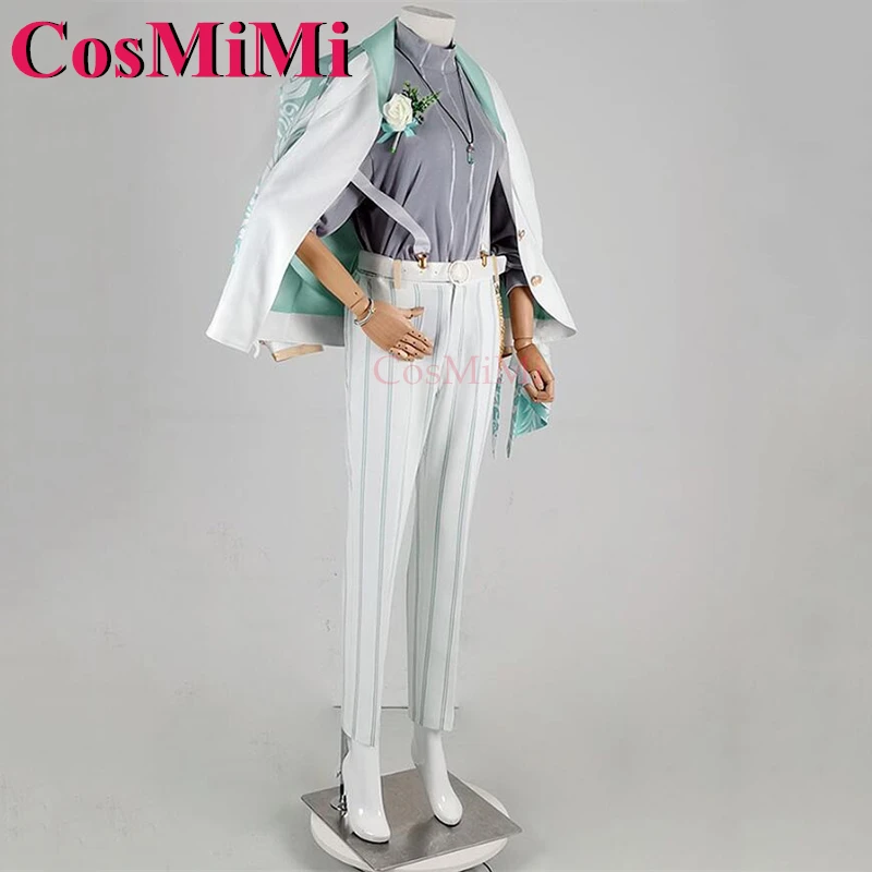 CosMiMi Eiden 코스프레 게임 Nu: 카니발 의상 봄 축제 패션 잘 생긴 제복 카니발 파티 역할 놀이 의류 S-XXL