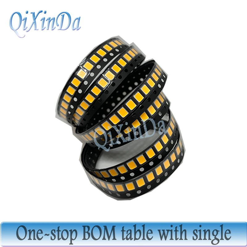 100pcs 2835 1W 0.5W 0.2W LED SMD 2800-3200K Warm White 3V 6V 9V 18V 150MA 100MA 60MA High Brightness