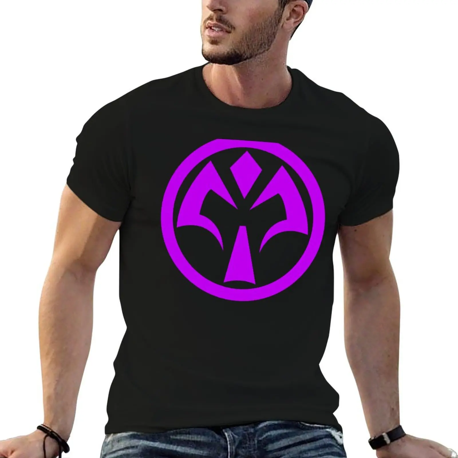 

Phantasy Star Online Section ID: Purplenum T-Shirt cotton t shirt pack g man t shirts for men T-Shirt