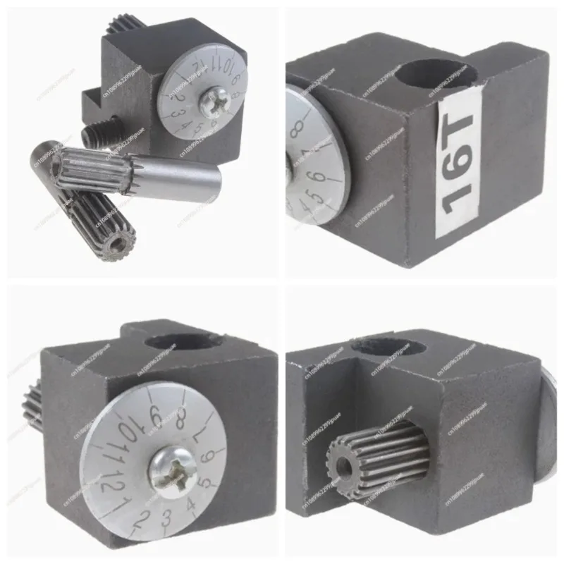 

CJ0618 Metric Thread Dial Indicator/Metal Thread Chasing cutting Dial S/N:59200-14/15/16 Random buckle plate geat set