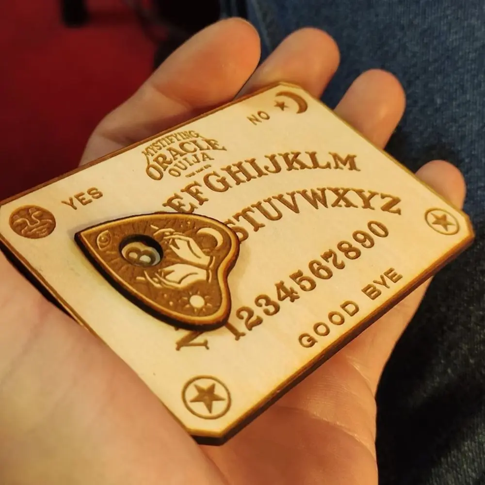 Vintage Classic Ouija Moves Games Placeholder Board Divination Pendulum Board Kit Ouija Board