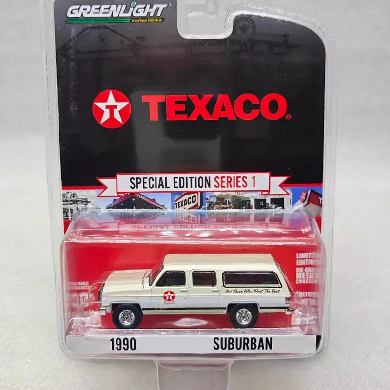 

Литой под давлением Greenlight 1:64 1990, пригородный сплав, имитация модели автомобиля, статическая коллекция, украшенные праздничные подарки, игрушки, сувенирный подарок