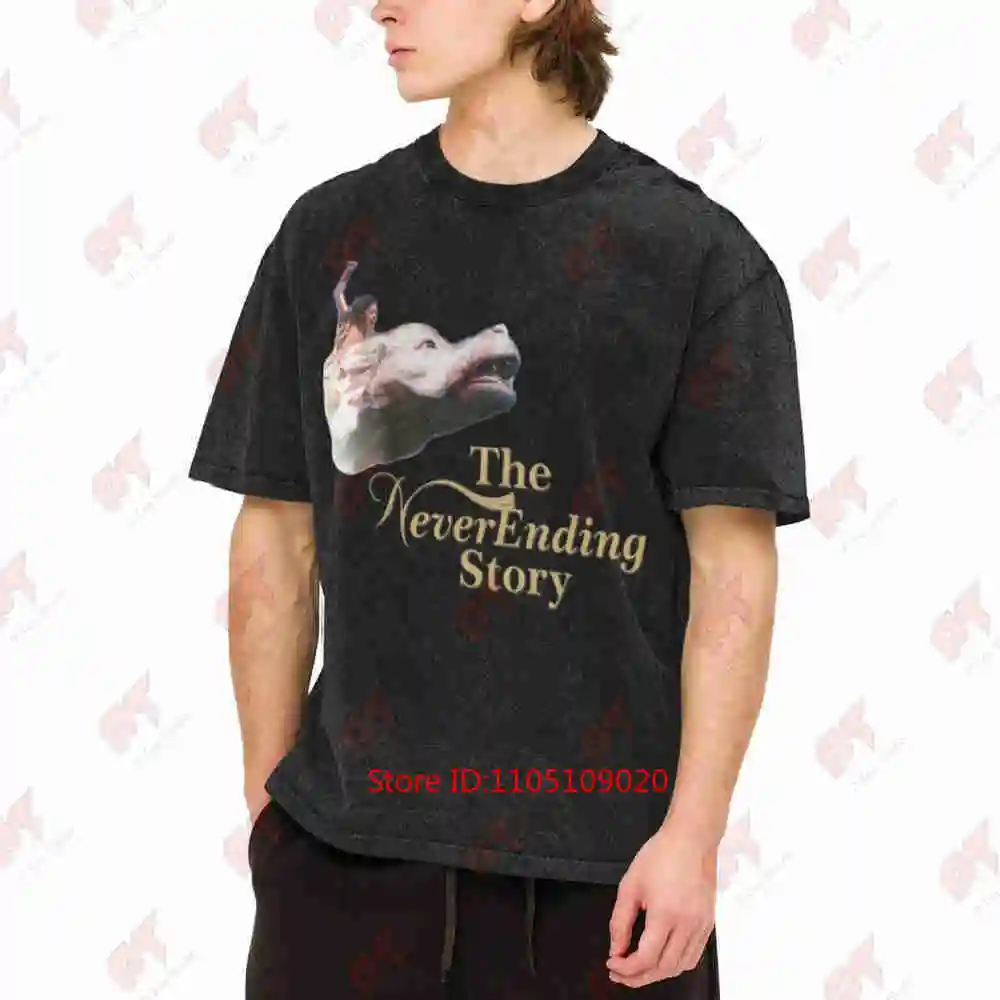 Neverending Story Vintage Washed Tee Pure Cotton T-Shirt