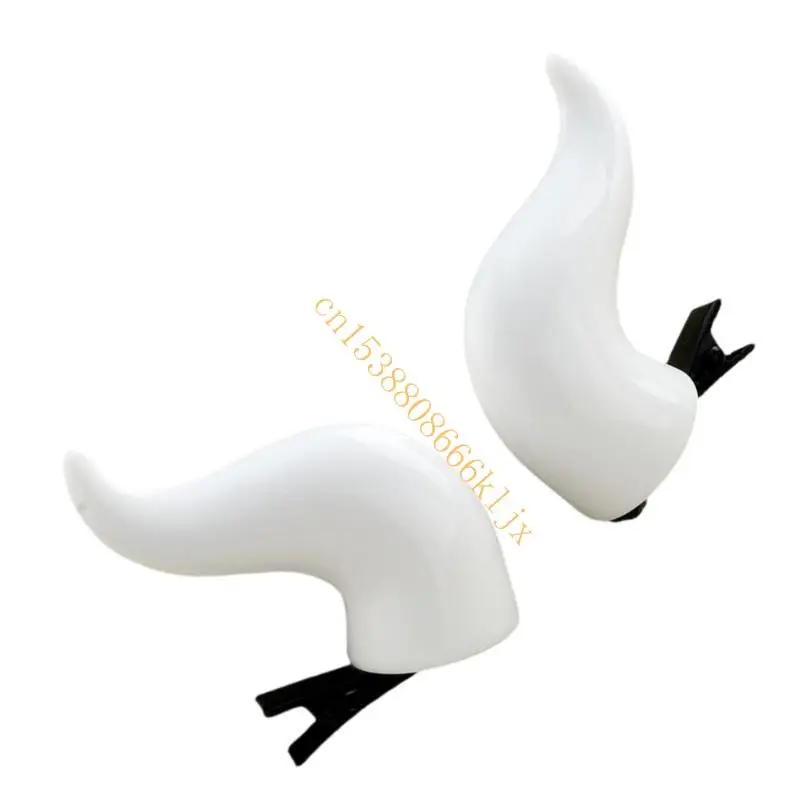 Devil Horn Hair Clip Cosplay Costume Dressbill Clip Clip Party Party 066c