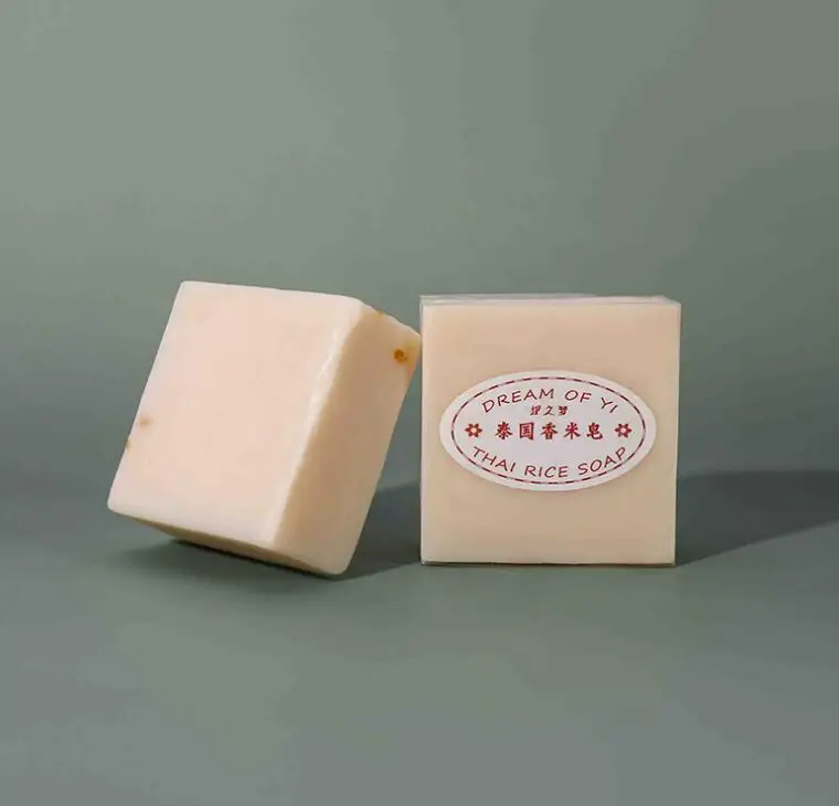 thailand handmade soap Original Thailand Handmade Soap Rice Milk Soap whitening soap goat milk soap Handmade soap