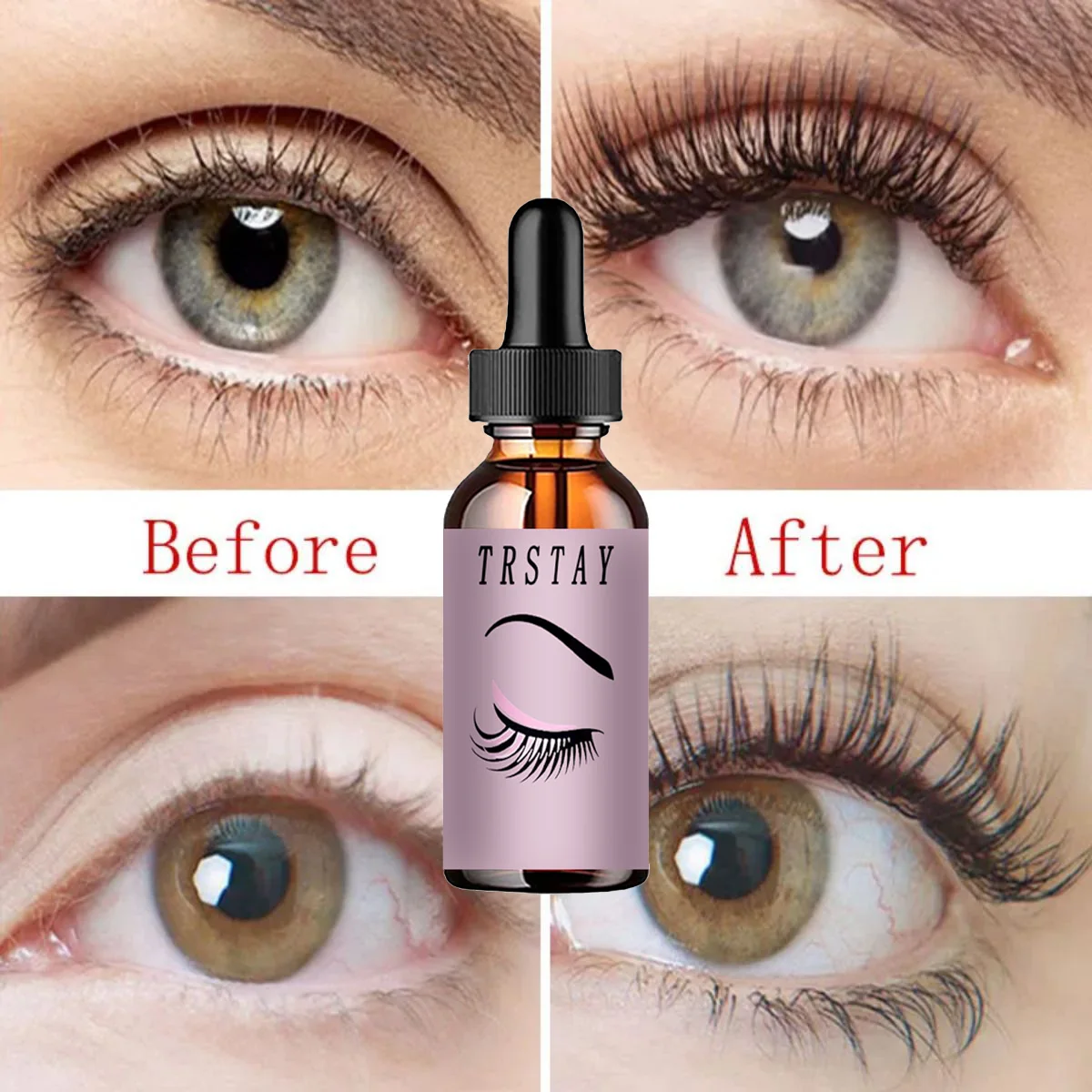 Eyelashes Growth Serum Lash And Eyebrow Enhancer Serum Eyebrow Longer Thicker Lash Enhancing Serum Cosmetics Make Up Tools