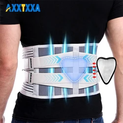 Lumbar Support Back Support Belt for Men and Women , Herniated Disc, Sciatica, Scoliosis, Max Support with Steel Stays