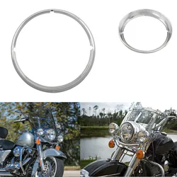 Motorcycle Front Chrome Headlight Trim Ring For Harley Davidson Touring Road King Electra Glide Street Glide