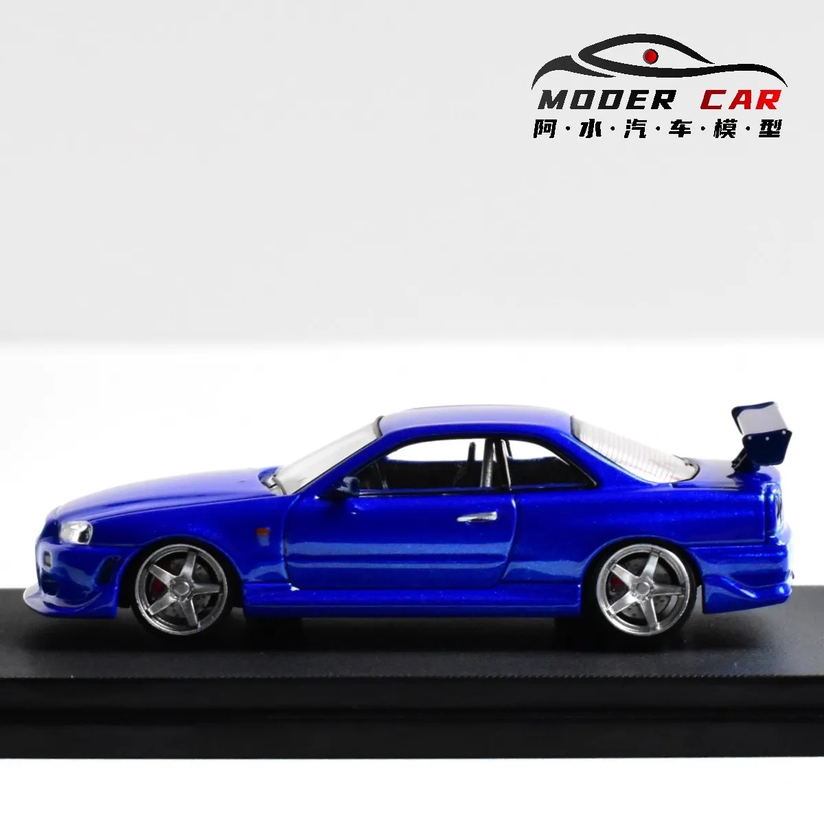 

KOD × GFCC 1:64 R34 C-West Diecast Model Car