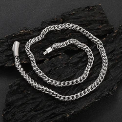 Hip Hop Stainless Steel PVD Plated Franco Chain 6MM Polishing Clasp Necklace Stainless Steel Bracelet Women Mens Jewelry