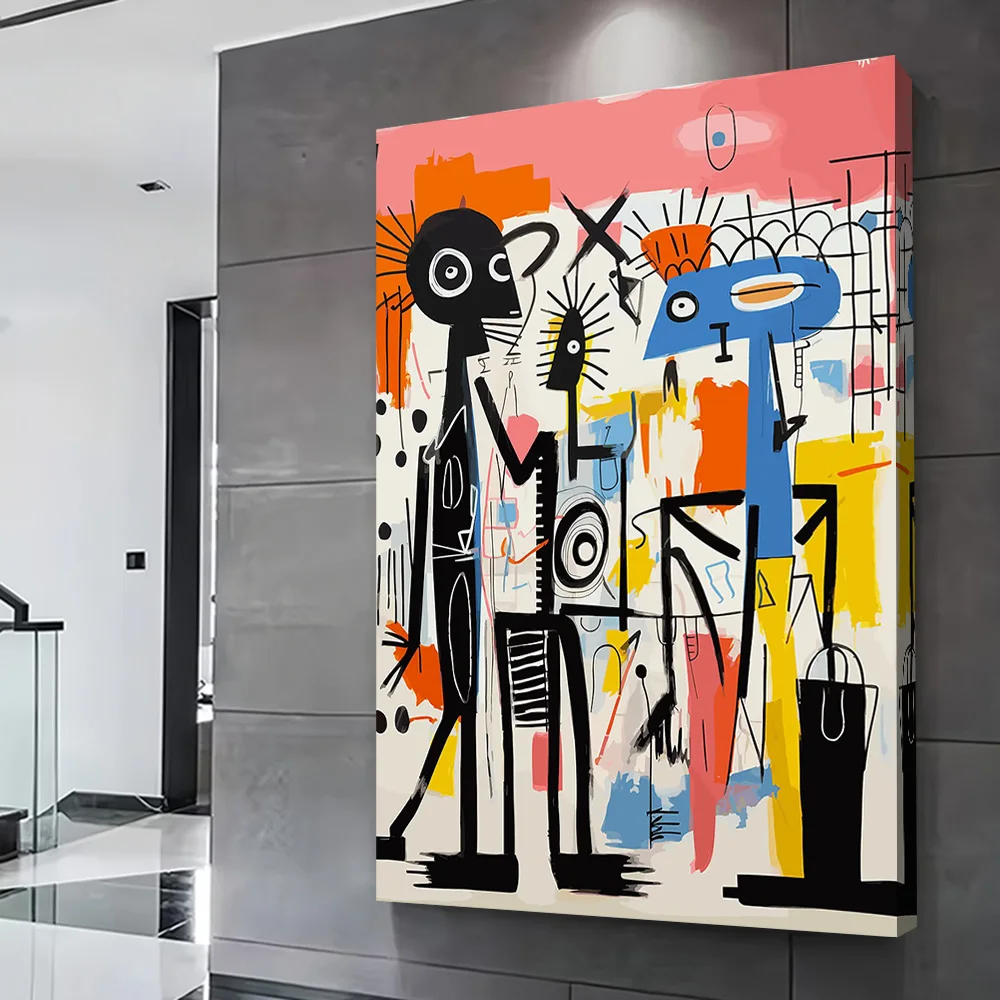 محادثات منفصلة طباعة ملصق صور قابلة للتخصيص جدار الفن قماش اللوحة هدية لغرفة الألعاب الديكور المنزل الداخلي
