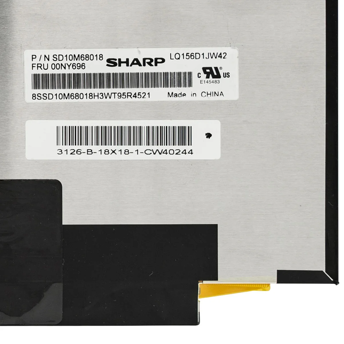 شاشة كمبيوتر محمول Lcd مقاس 15.6 بوصة LQ156D1JW42 FRU 00NY696 P/N SD10M68018 4K UHD 3840X2160 eDP (4 ممرات)، موصل 40 دبابيس #3