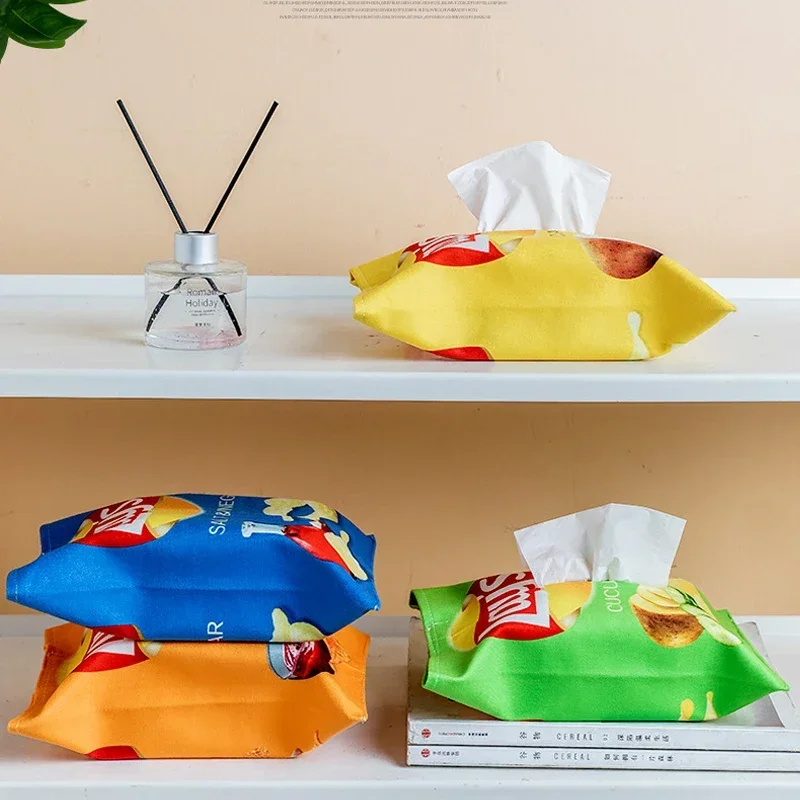 Niedliche Weiche Samt-Taschentuchbox mit Aufdruck, Geeignet für Schlafzimmer, Wohnzimmer, Auto-Montage, Tragbare Schubladen, Papiertüten – Detail 7