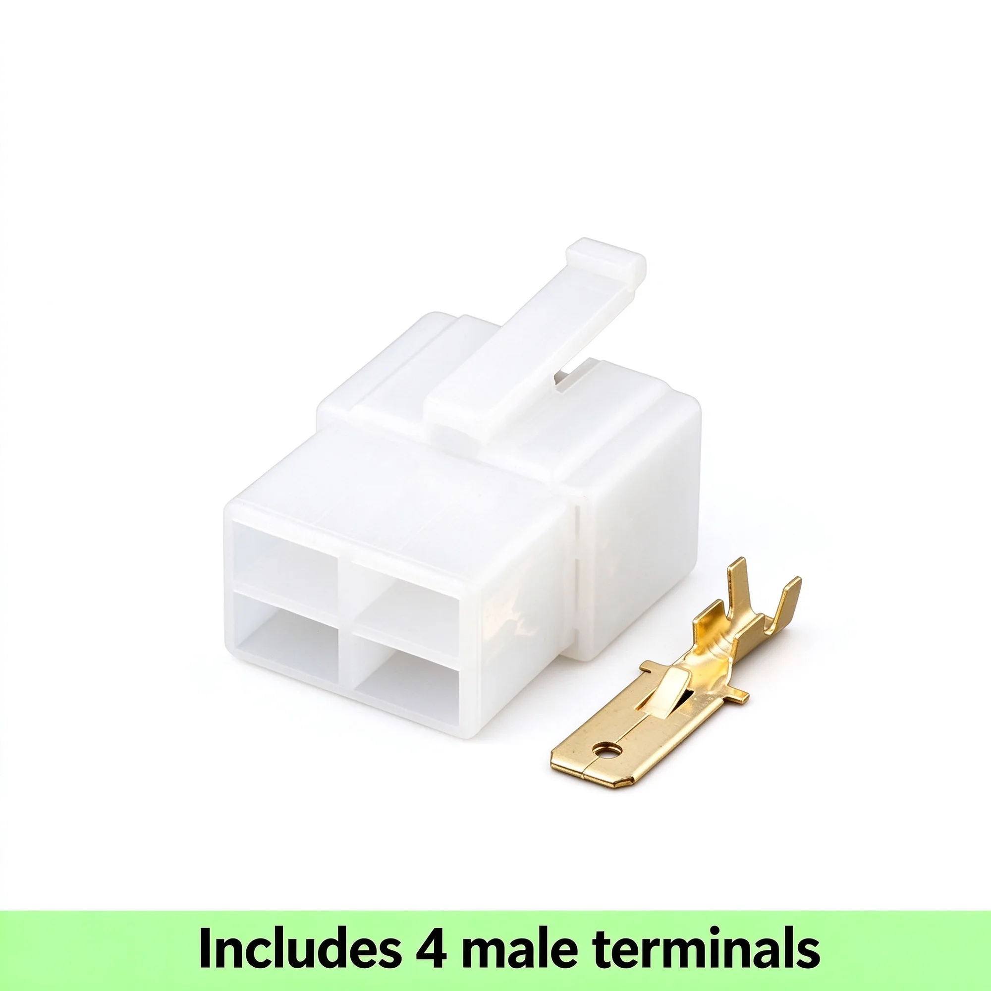1/5Sets 4 Pin Sumitomo Intake Pressure Sensor Plug Electric Bike Battery Socket Male Female Wiring Connector 6120-2043