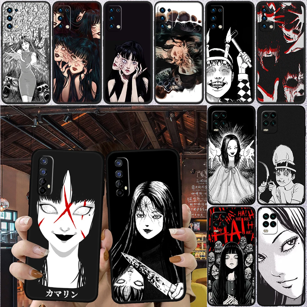 Horror Junji Ito Tomie Phone Case for Samsung Galaxy Note 10 20 S23 S24 S25 Ultra FE Plus Edge Lite A02S A35 A07 A17